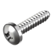 Винт самонарезающий DIN 7981 FH (A2) с тупым концом с полуцилиндрической головкой шлиц Phillips, D4,2X9,5