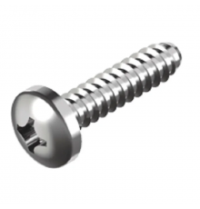 Винт самонарезающий DIN 7981 FH (A2) с тупым концом с полуцилиндрической головкой шлиц Phillips, D3,5X9,5