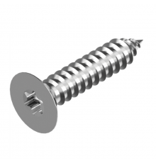 Винт самонарезающий DIN 7982 TX (A2) с острым концом с потайной головкой шлиц Torx, D2,9X19