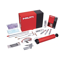 Набор принадлежностей HILTI (ХИЛТИ) HIT PROFI для установки химических анкеров типа HIT, 9 предметов