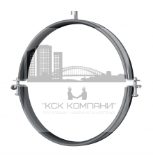 Хомут для воздуховодов HILTI (ХИЛТИ) MV-PI со звукоизолирующей вставкой оцинкованная сталь, M8/M10 d 280 мм