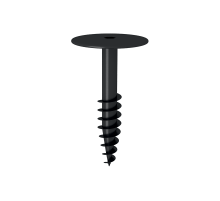 Тарельчатый винтовой анкер TERMOCLIP (ТЕРМОКЛИП) кровля R 19 для крепления однослойных или многослойных гидроизоляционных материалов (полиам