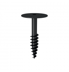 Тарельчатый винтовой анкер TERMOCLIP (ТЕРМОКЛИП) кровля R 19 для крепления однослойных или многослойных гидроизоляционных материалов (полиам