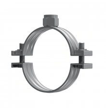 Хомут трубный HILTI (ХИЛТИ) MP-M без звукоизолирующей вставки для высоких нагрузок оцинкованная сталь, M16 d 162-168 мм (6")