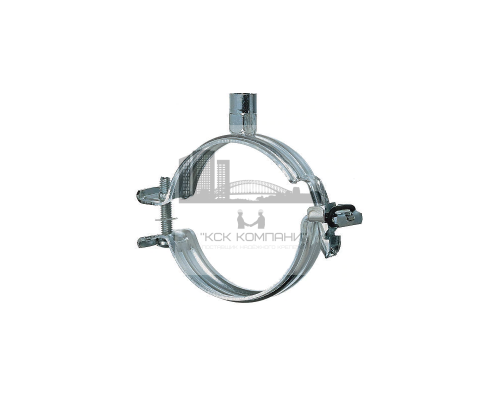 Хомут трубный усиленный HILTI (ХИЛТИ) MPN-S без звукоизолирующей вставки оцинкованная сталь, M8/M10 d 161-170 мм (6")