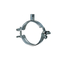 Хомут трубный усиленный HILTI (ХИЛТИ) MPN-S без звукоизолирующей вставки оцинкованная сталь, M8/M10 d 30-34 мм (1")
