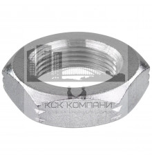 Гайка шестигранная низкая DIN 936 (A4) мелкая резьба, M10x1.25 мм