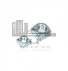 Гайка квадратная с фаской DIN 557 класс точности С оцинкованная сталь класс прочности 5, M8