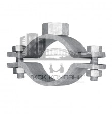 Хомут фиксирующей опоры HILTI (ХИЛТИ) MFP-L-F для малых нагрузок горячеоцинкованная сталь, M20 d 57-61 мм (2")