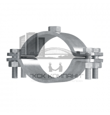 Хомут фиксирующей опоры HILTI (ХИЛТИ) MFP-F для высоких нагрузок горячеоцинкованная сталь, M20 d 193-200 мм