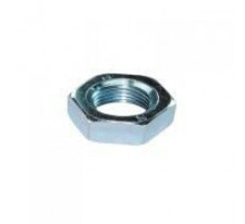 Гайка шестигранная низкая DIN 439-2 с фаской оцинкованная сталь класс прочности 4.0, M2.5