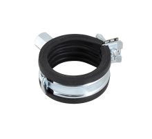 Хомут с вкладышем epdm WALRAVEN BISMAT Flash оцинкованная сталь, M8 d 3/8" (15-18 мм)