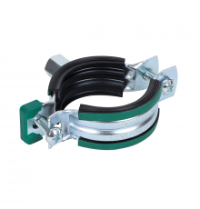 Хомут с вкладышем epdm WALRAVEN BIS KSB2 оцинкованная сталь, M8/M10 d 3" (86-91 мм)
