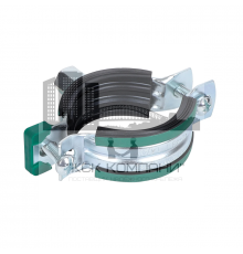 Хомут с вкладышем epdm WALRAVEN BIS KSB2 оцинкованная сталь, M8/M10 d 124-132 мм