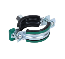 Хомут с вкладышем epdm WALRAVEN BIS KSB2 оцинкованная сталь, M8/M10 d 1/2" (20-23 мм)