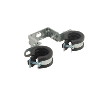 Двойной хомут для труб отопления WALRAVEN BIS Duplo KSB1 оцинкованная сталь, d 32-35 мм