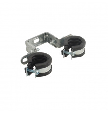 Двойной хомут для труб отопления WALRAVEN BIS Duplo KSB1 оцинкованная сталь, d 1 1/4" (40-43 мм)