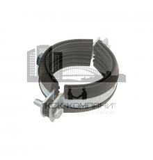 Хомут с силиконовой изоляцией WALRAVEN BISMAT 2000 'S' оцинкованная сталь, M8/M10 d 4" (108-114 мм)