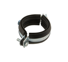 Хомут с силиконовой изоляцией WALRAVEN BISMAT 2000 'S' оцинкованная сталь, M8/M10 d 6" (159-168 мм)