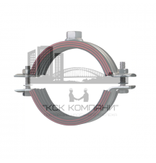 Хомут трубный HILTI (ХИЛТИ) MP-MRI со звукоизолирующей вставкой для высоких нагрузок нержавеющая сталь A4/AISI 316, M16 d 217-224 мм