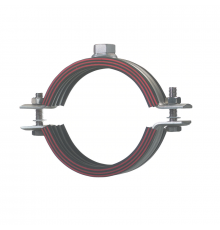 Хомут трубный HILTI (ХИЛТИ) MP-MRI со звукоизолирующей вставкой для высоких нагрузок нержавеющая сталь A4/AISI 316, M16 d 175-180 мм