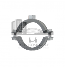Хомут трубный HILTI (ХИЛТИ) MP-SRNI со звукоизолирующей вставкой для невысоких нагрузок нержавеющая сталь A4/AISI 316, M10 d 54-58 мм