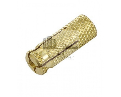 Забивной анкер цанга ACL латунный, M16x20x44 мм  купить в Москве