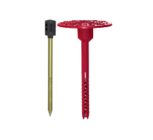 Стена 1МТ Дюбель фасадный TERMOCLIP для теплоизоляции, 8x100 мм