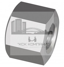 Гайка шестигранная колпачковая низкая слепая DIN 917 (A2), M12