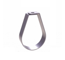 Спринклерный хомут без гайки оцинкованная сталь, d 4" (100 мм)