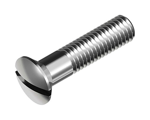 Винт DIN 964 (A2) с полупотайной головкой шлиц прямой, M3X16