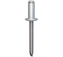 Заклепка алюминиевая TERMOCLIP (ТЕРМОКЛИП) А/А2 со стержнем из нержавеющей стали A2/AISI 304, 5/12 мм