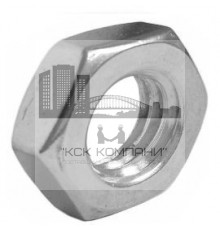 Гайка шестигранная низкая с фаской DIN 439 (A2) , M42