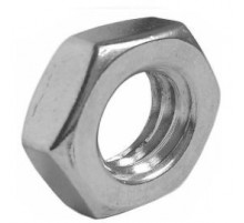 Гайка шестигранная низкая с фаской DIN 439 (A4) мелкая резьба, M14X1,5