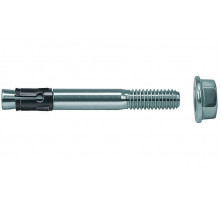 Анкер FISCHER (ФИШЕР) FNA II с резьбой и фланцевой гайкой (оцинкованная сталь), M6 50/5 мм