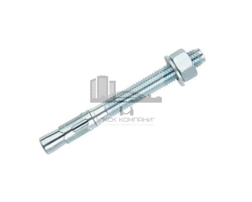 Анкер клиновой из оцинкованной стали, M10 10x65 мм  купить в Москве