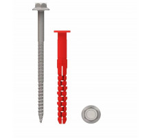 Дюбель с распорным элементом TERMOCLIP (ТЕРМОКЛИП) Стена W1 GEO оцинкованная сталь покрытие GEOMET, 10x120/50 мм
