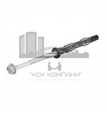 Фасадный дюбель HILTI (ХИЛТИ) HRV-HF с шестигранной головкой (полиамид/горячеоцинкованная сталь), 10x100 мм