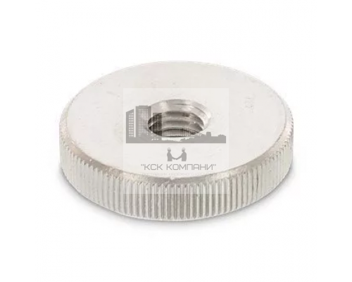 Гайка нажимная рифлёная низкая DIN 467 (A1), M5