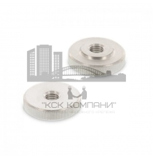 Гайка нажимная рифлёная низкая DIN 467 (A1), M5