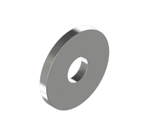 Шайба мебельная широкая с круглым отверстием DIN 440 R (A4) форма R, 5.5xM5