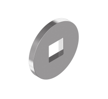 Шайба мебельная широкая с квадратным отверстием DIN 440 V (A2) форма V, 9.0xM8