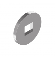 Шайба мебельная широкая с квадратным отверстием DIN 440 V (A2) форма V, 11.0xM10