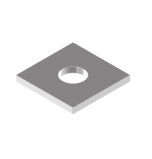 Шайба плоская квадратная DIN 436 (A4), 13.5xM12