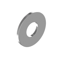 Шайба плоская NFE 25-514 L (A2) форма L, 5.0xM5