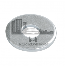Шайба плоская IEK (ИЭК) оцинкованная сталь, M10