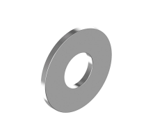 Шайба плоская DIN 9021 увеличенная (оцинкованная сталь), M6x6.4-7 мм