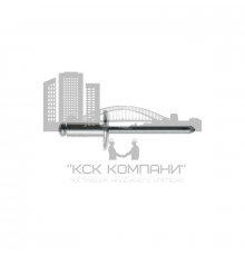 Заклепка вытяжная стальная DIN 7337 со стальным увеличенным бортиком, 4.8x18 мм 14 мм