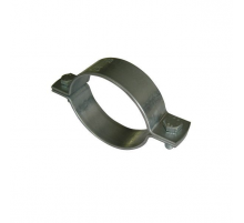Хомут FISCHER (ФИШЕР) FFPS для неподвижной опоры (оцинкованная сталь), 75-80 мм (2 1/2")