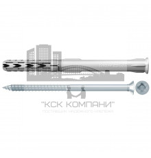 Фасадный дюбель с шурупом FISCHER (ФИШЕР) SXR-Z, 6x50/20 мм